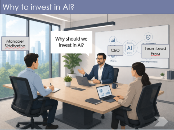 The boardroom question storyboard
